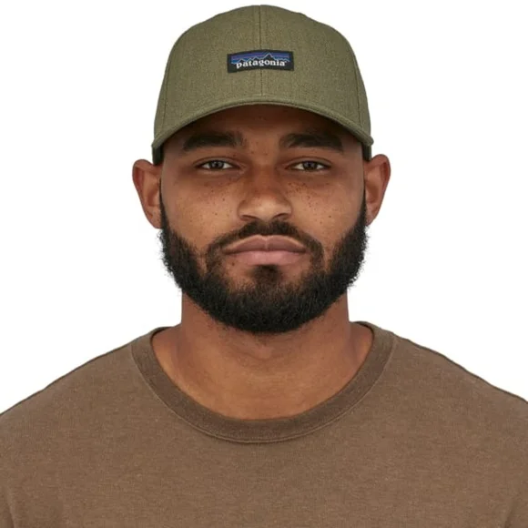 Patagonia Ton She's Logo Hat Fairly Fatigue Green Cap - Picture 2 of 10